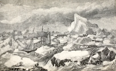 Der Fuchs dampft aus dem rollenden Rudel, 1859